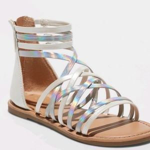 Kids Cat & Jack Sandles Size 5 Girls